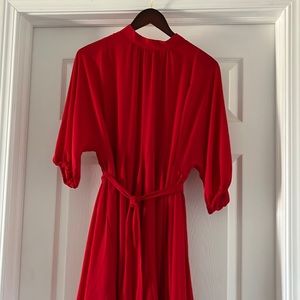 Red Ann Taylor Dress size small